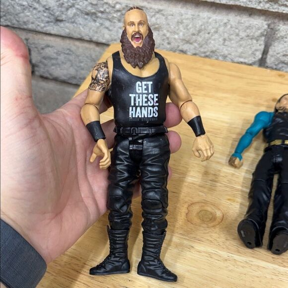 Wrestling Action Figures Set - Braun Strowman, Jeff Hardy and Kane - Picture 2 of 5